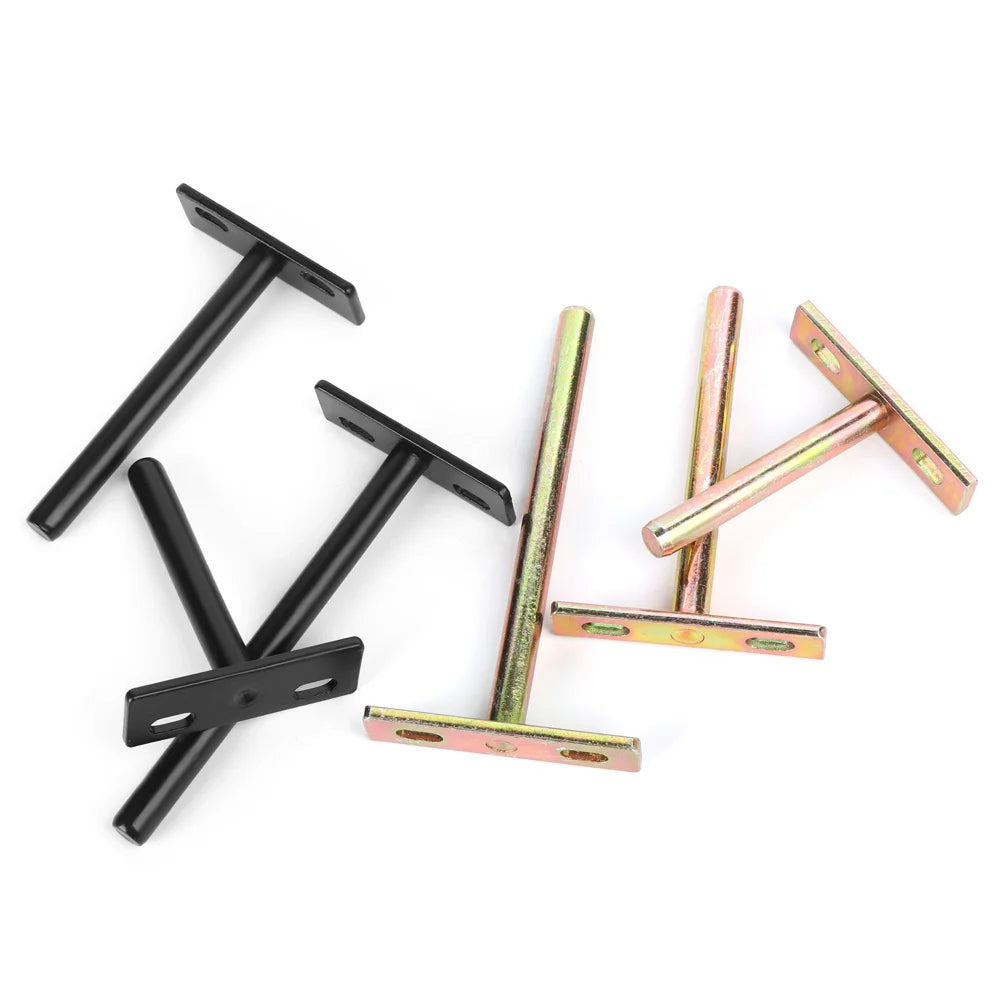Invisible Floating Shelf Metal Brackets Heavy Duty Concealed Hidden Support Wall Mount Storage Shelf Furniture Hardware Racks