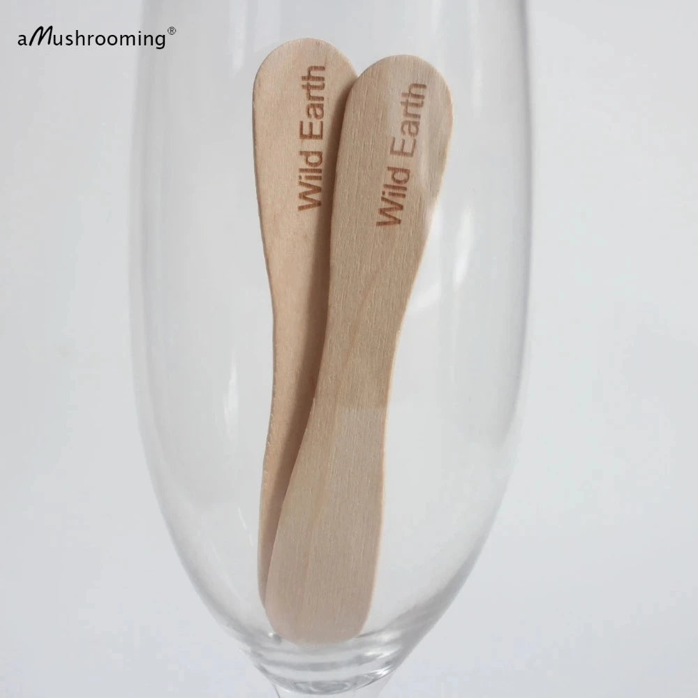 100pcs Personalized Wooden Flat Popsicle Sticks 3.5" Bow Tie Birthday Bridal Shower Craft Buffet Table Ice Cream Shoppe Grade A