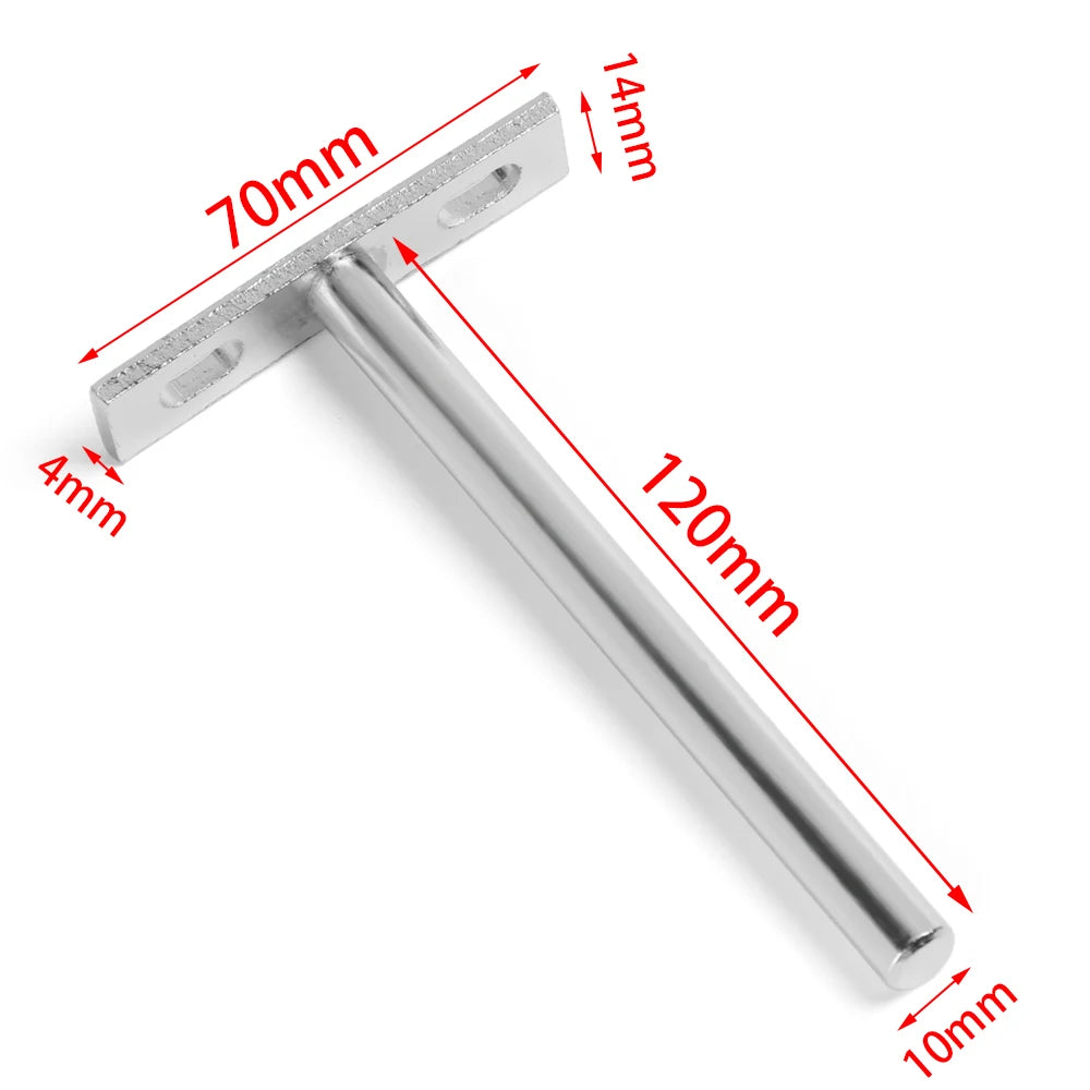 Invisible Floating Shelf Metal Brackets Heavy Duty Concealed Hidden Support Wall Mount Storage Shelf Furniture Hardware Racks