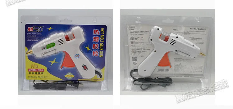 20W/60W/100W Hot Melt Glue Gun Smart Industrial Guns DIY Repair Tools Use 7mm/11mm Glue Sticks Heat Mini Gun