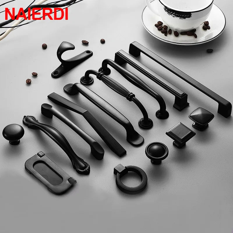 NAIERDI 40mm Pumpkin Ceramic Handles Drawer Knobs Cupboard Door Handles Single Hole Cabinet Handles with screws Furniture Handle