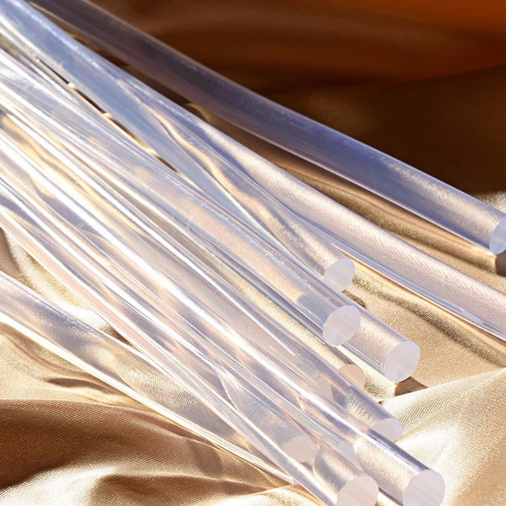 Glue Sticks 7mm 11mm 300mm 10Pcs/Lot Clear for Hot Melt Glue Gun Home DIY Industrial Manufacture Electric Glue Gun Craft