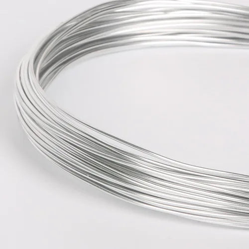 1mm (18 Gauge) 10M Anadized Aluminum Craft Floristry Wire Round Metallic Beading Wire for DIY Handmade Jewelry Makings