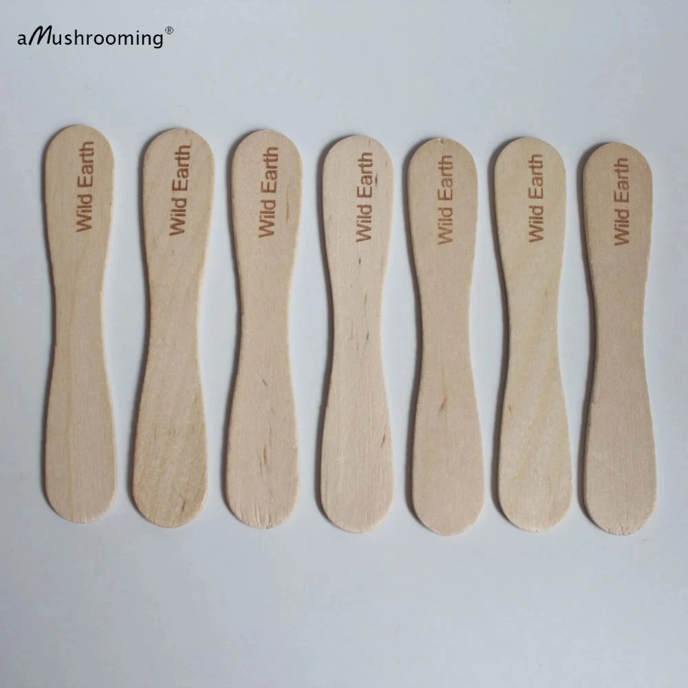 100pcs Personalized Wooden Flat Popsicle Sticks 3.5" Bow Tie Birthday Bridal Shower Craft Buffet Table Ice Cream Shoppe Grade A