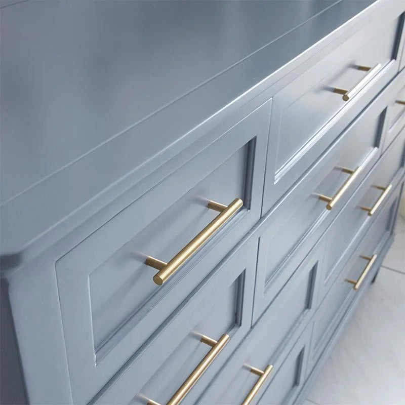 Black Golden Cupboard Handle Brushed Stainless Steel Kitchen Cabinet Door Knob Furniture Drawer Pull  Hardware Pulls  Bar Handle