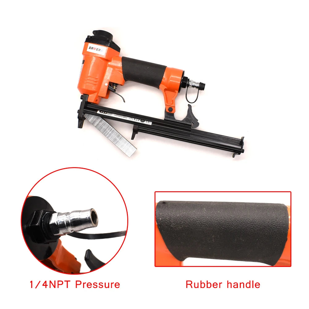 Air Stapler 410J-422J Pneumatic Staple Gun For Furniture Woodworking