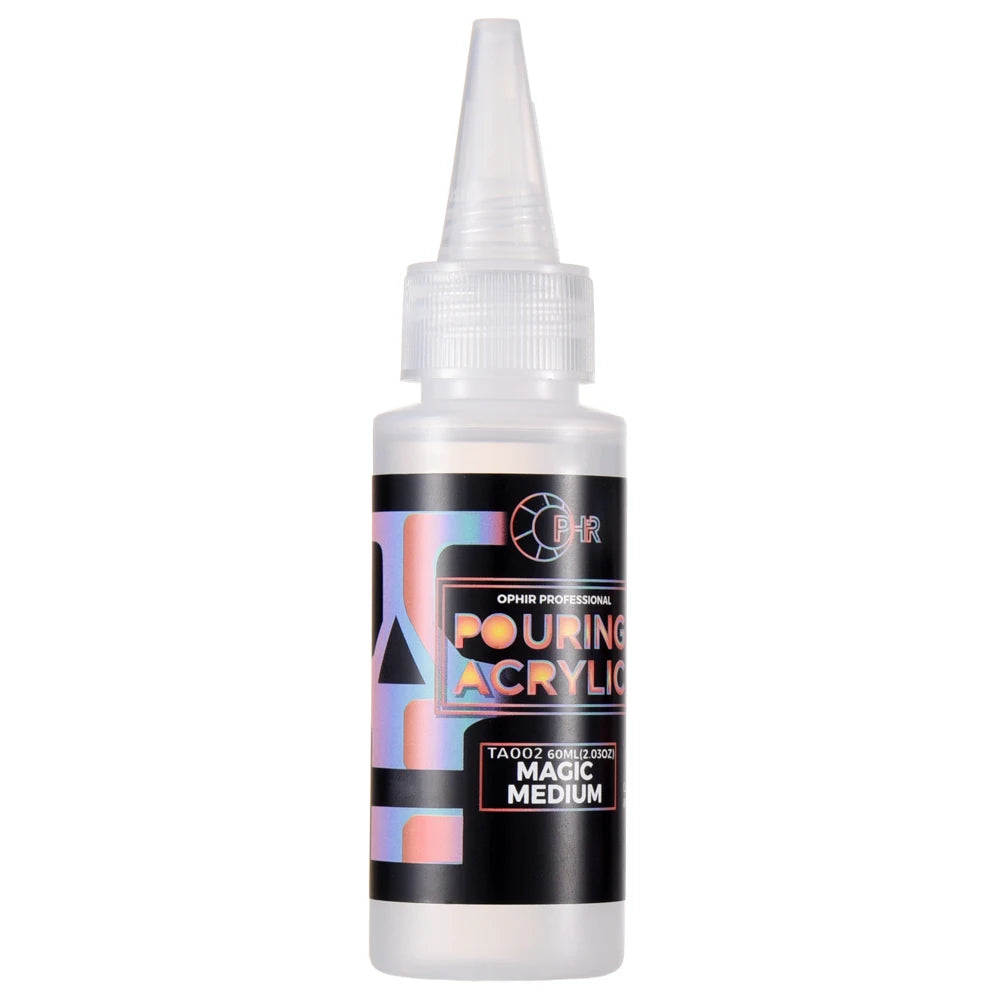 OPHIR Acrylic Pouring Paint Water-Based High Flow Arts Supply 36 Colors for Choose 100ML/Bottle TA001