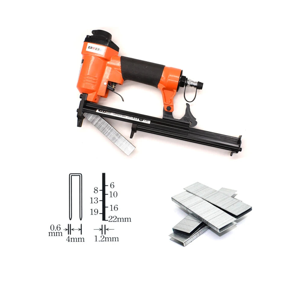 Air Stapler 410J-422J Pneumatic Staple Gun For Furniture Woodworking