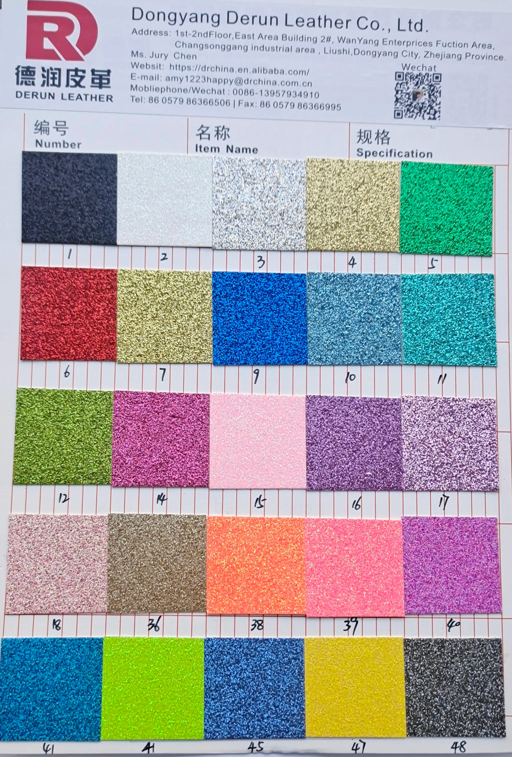 15pcs Children DIY Cardboard Colorful Glitter Paper Crafts sheet Glitter Card Stock