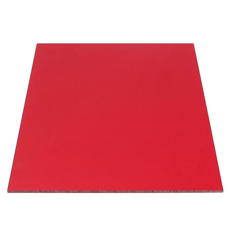 A4 210x297mm Red cutting carving 3mm acrylic sheet DIY model plastic sheet plate For Window Replacements toy part