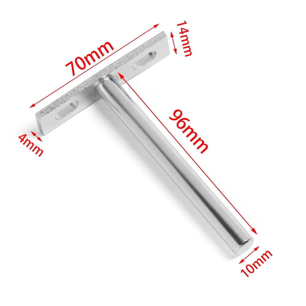 Invisible Floating Shelf Metal Brackets Heavy Duty Concealed Hidden Support Wall Mount Storage Shelf Furniture Hardware Racks