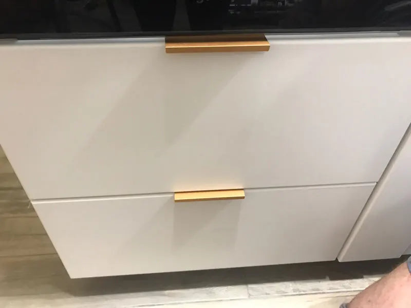 Cabinet Pulls Drawer Knobs  Black Silver Orange Gold Hidden  Handles Stainless Steel  Kitchen Cupboard Furniture Hardware