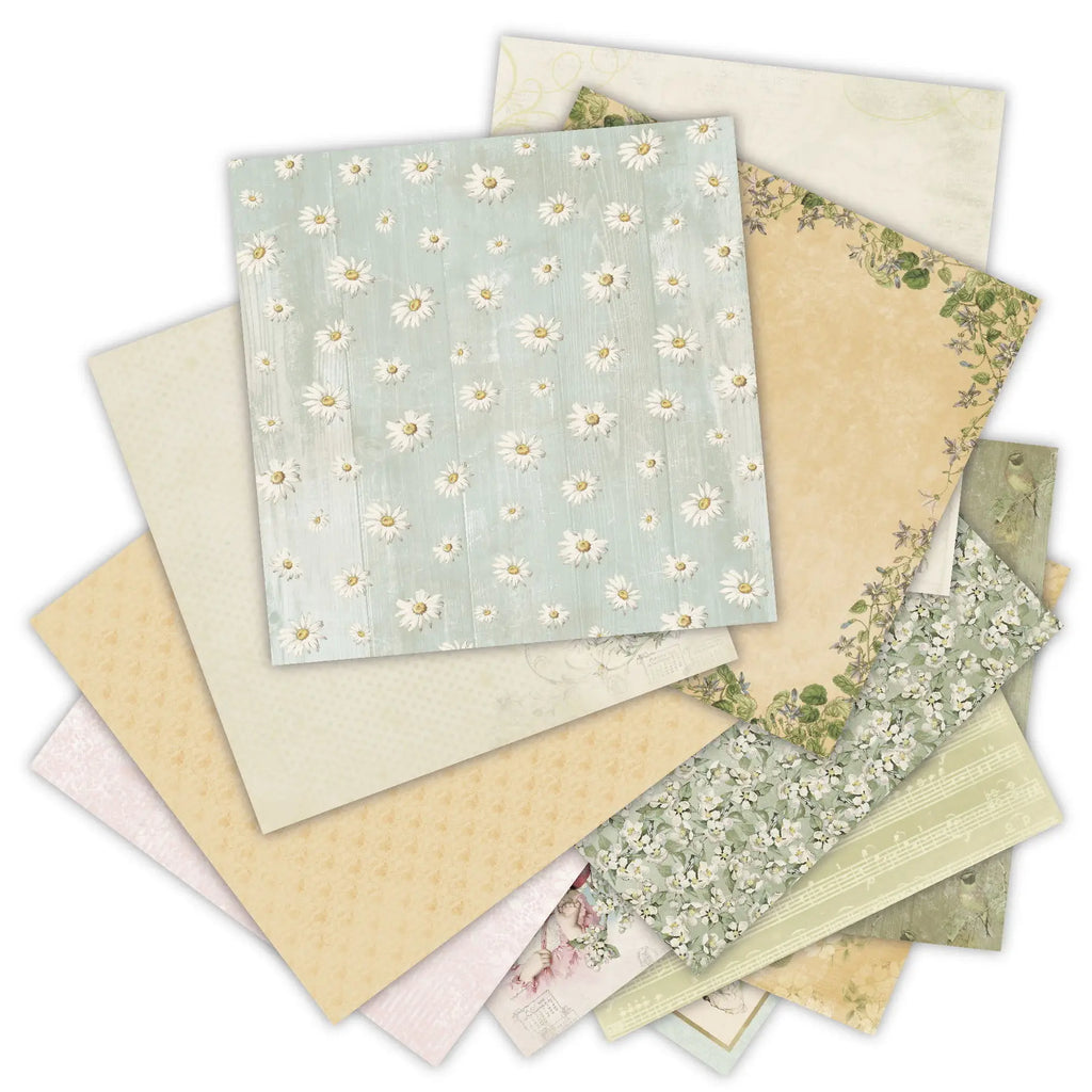 JOYOUS childhood Scrapbooking paper pack of 24 sheets handmade craft paper craft Background pad   436