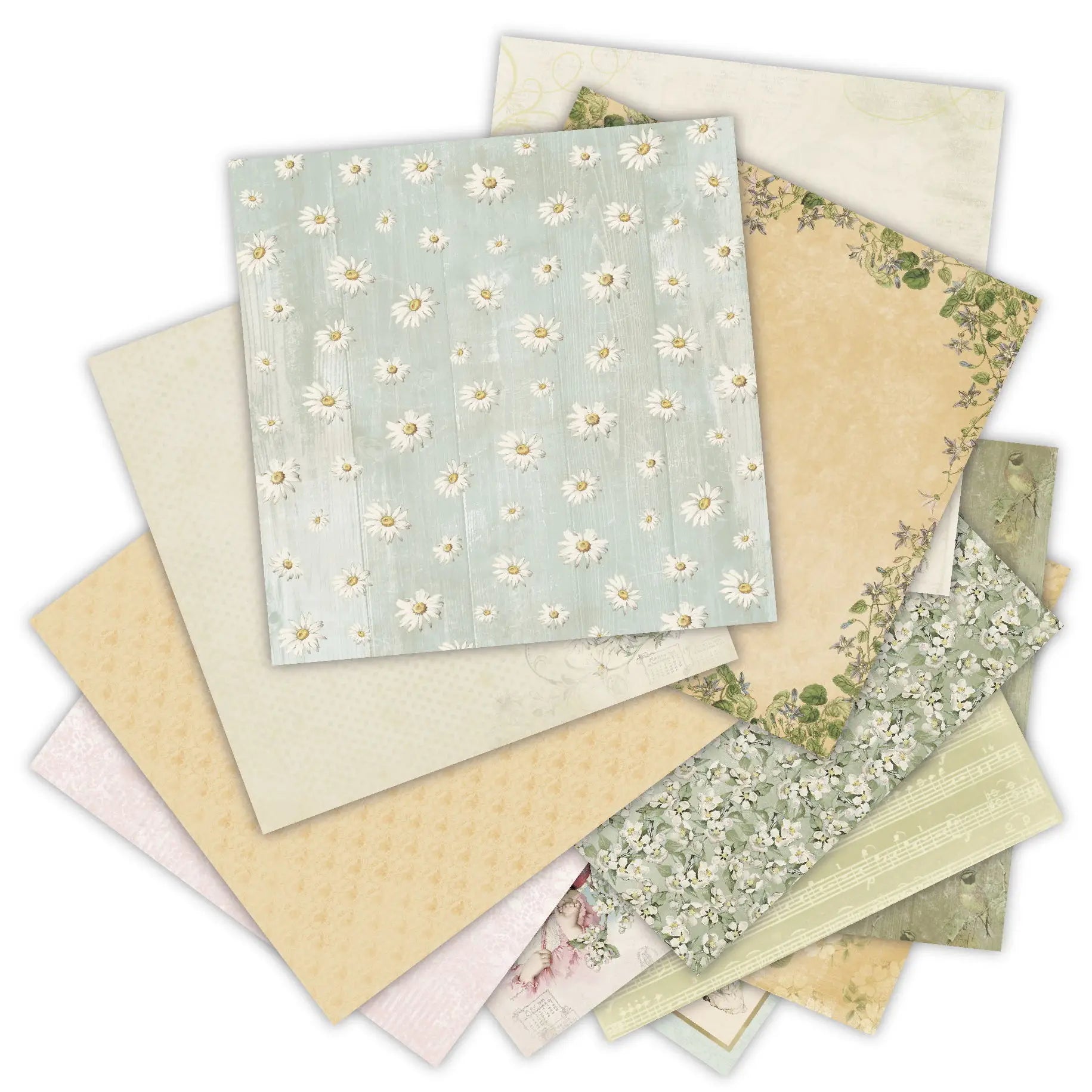 JOYOUS childhood Scrapbooking paper pack of 24 sheets handmade craft paper craft Background pad   436