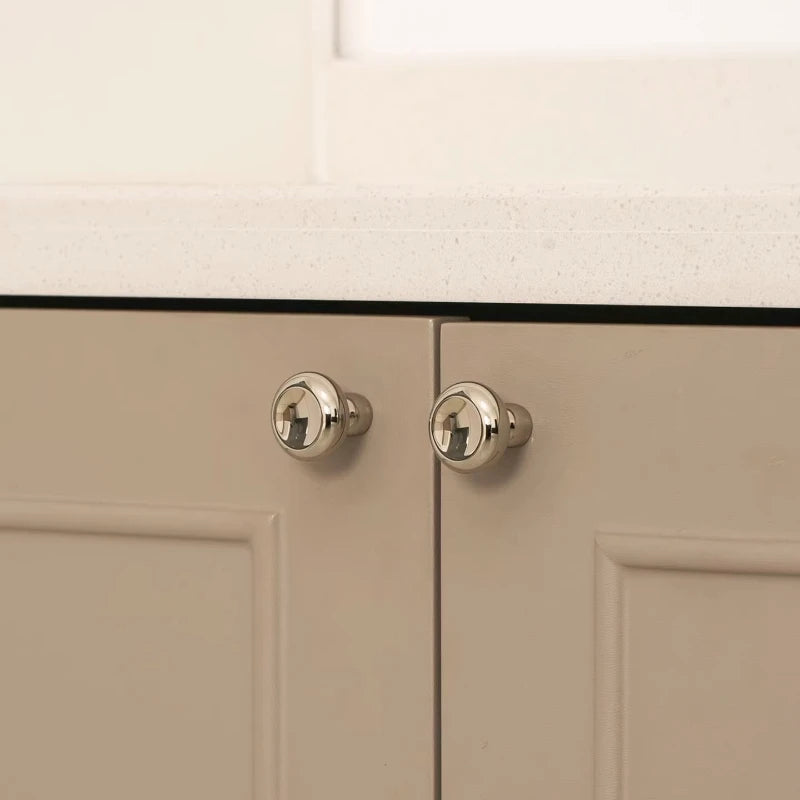 Brass Irregular Line Furniture Handles Bright Cupboard Wardrobe Dresser Drawer Cabinet Knobs Door Pulls T-Bar Decorative Knob