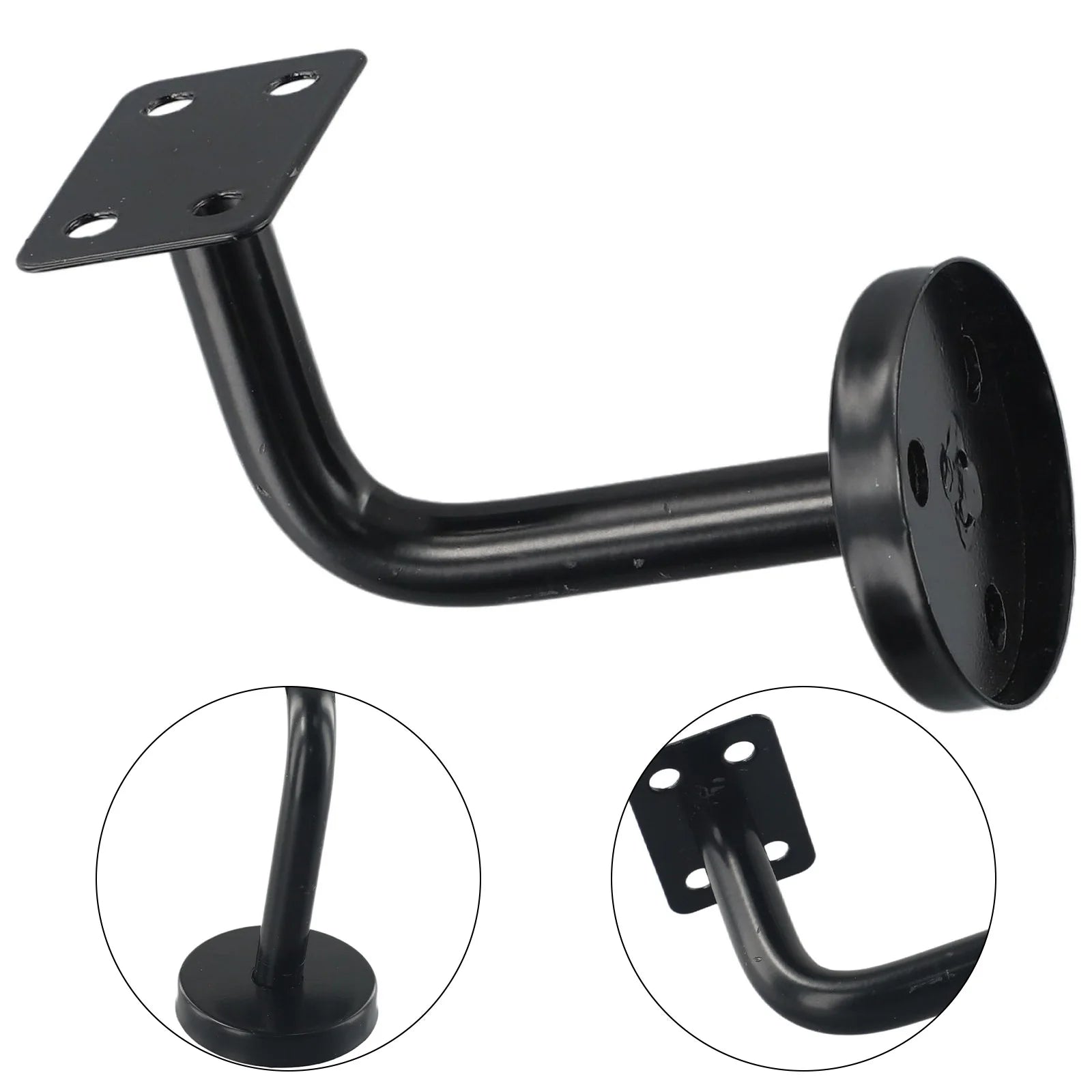 Stair Handrail Bracket Bannister Wall Support Hand Rail Balustrade Strong Stainless Steel Stair Railing Guardrail Accessories