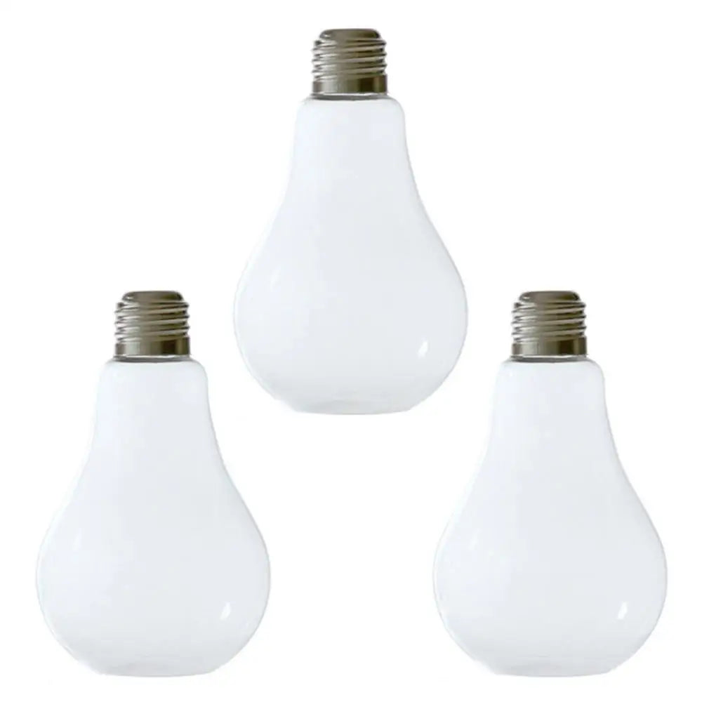 2/3pcs Light Bulb Flower Vase 14x8cm Transparent Glass Vase Fashion Hydroponic Flower Vase Home Gifts Desktop Glass Planter