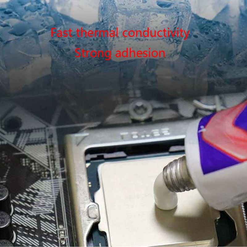 100g K-5205 Kafuter CPU Thermal Conductive Silicone Grease Adhesive Paste Glue Heatsink Rubber Gel