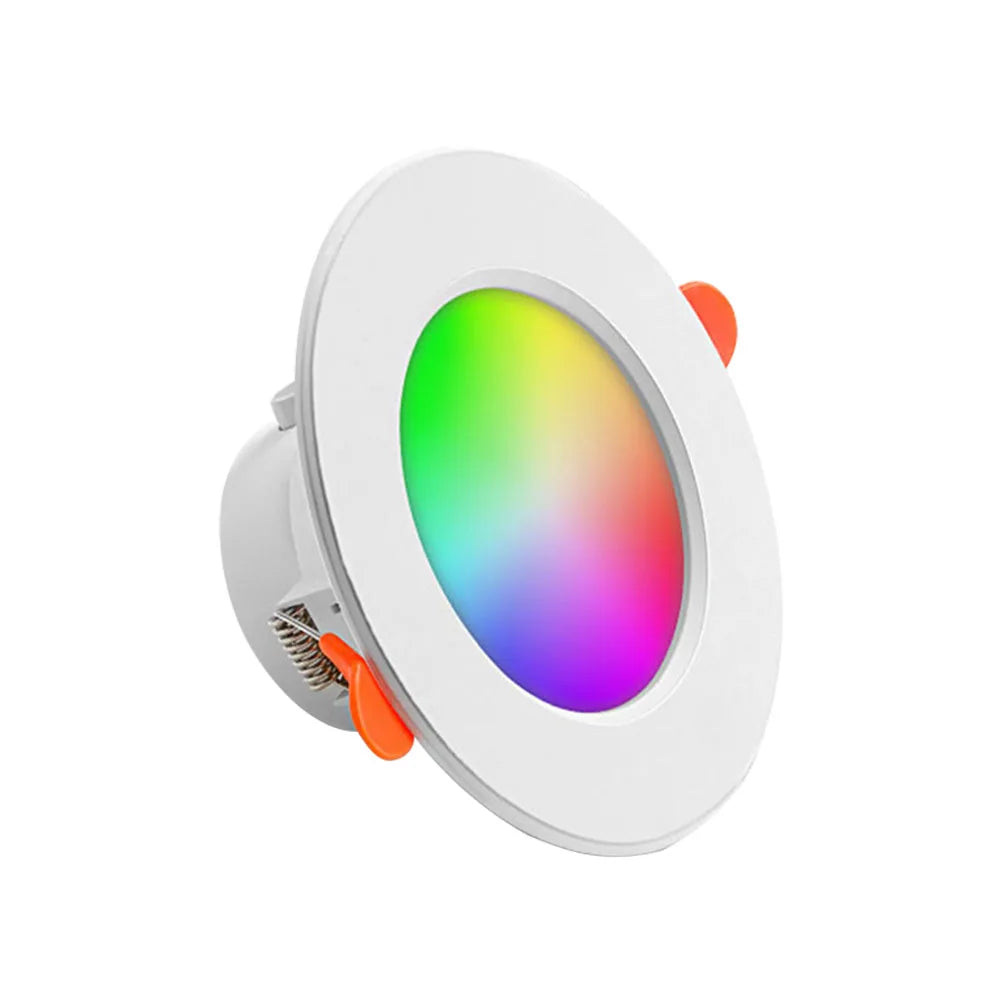 1-15PCS LED Downlight WiFi TUYA 110/220V Dimmable Spot Light Recessed Round Light Spot Bluetooth Lamp For Alexa Google Home