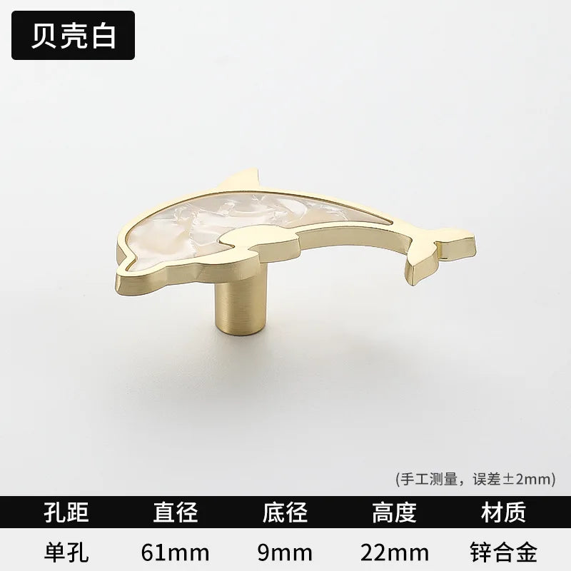 Modern Cupboard Drawer Knobs Wardrobe Furniture Single Hole Door Handle Simple Personality Children's Room Bedside Table Knobs