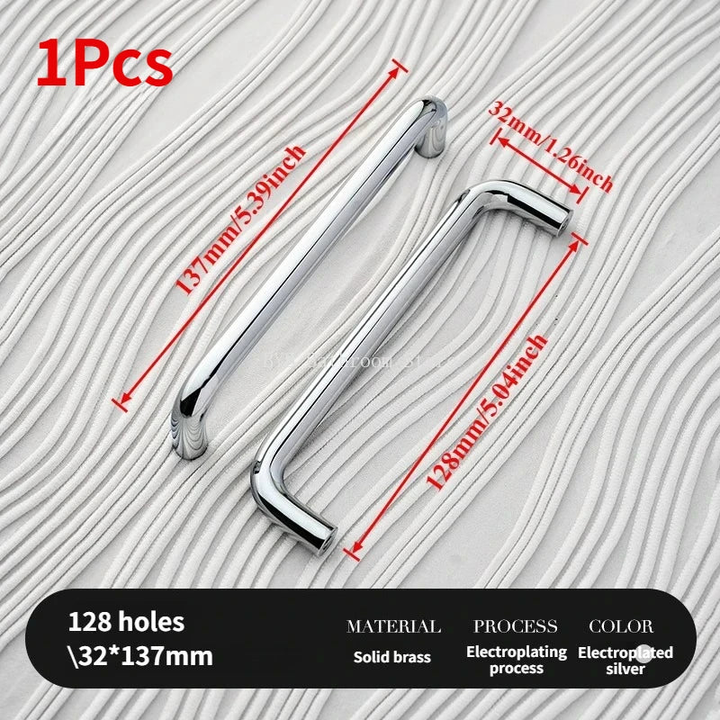 Minimalism Bronze Furniture Handles Wardrobe Pulls Kitchen Cupboard Cloakroom Bedside Small Cabinet Door Handle Decorative Knob