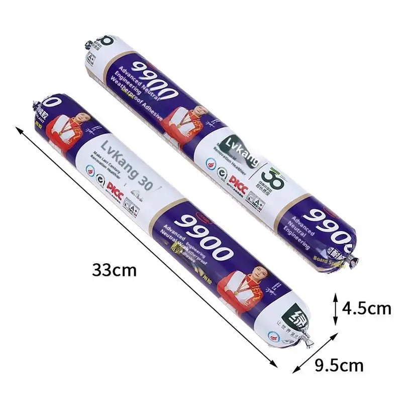 Quick-Drying Sealant for Door & Window Edges, Waterproof Silicone Adhesive