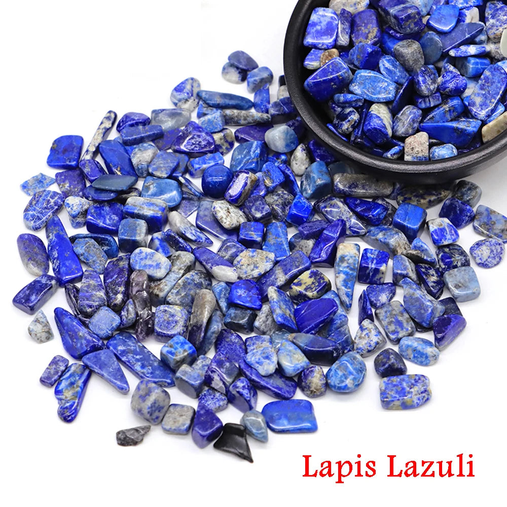 Natural Stone Tumbled Agate Gravel Crystals Chip Quartz Minerals Reiki Healing Specimen Gemstones Home Aquarium Decor DIY Crafts