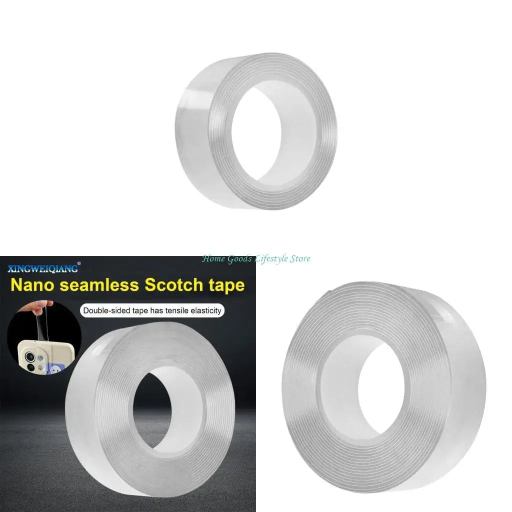 E74E Heavy Duty Clear Tape Strong Mounting Tape 20mm for Secure & Clean Mounting