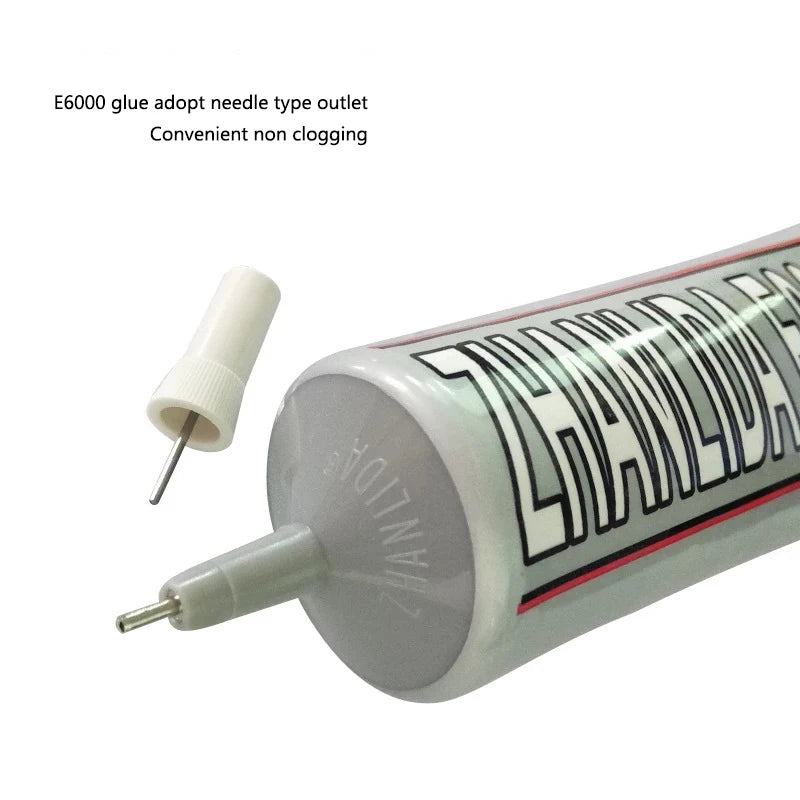 15/25/50/110mL Zhanlida e6000 Transparent Glue Epoxy Adhesive Hotfix for Crystal Rhinestone Glass Jewelry Polymer Clay Toy Wood