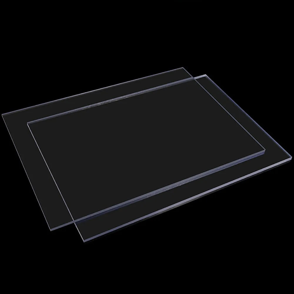 PVC Plate High Transparent Plastic Board Hard Plastic Sheet Thin Plate For Picture Frame DIY Thick 0.3/.4/0.5/0.8/1/1.2/2mm