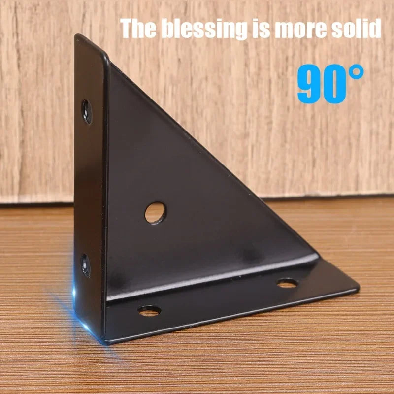 1/5Pcs Right Angle Bracket Stainless Steel Supporting L Shaped Support Holder for Furniture Joint Shelves Furniture Hardware