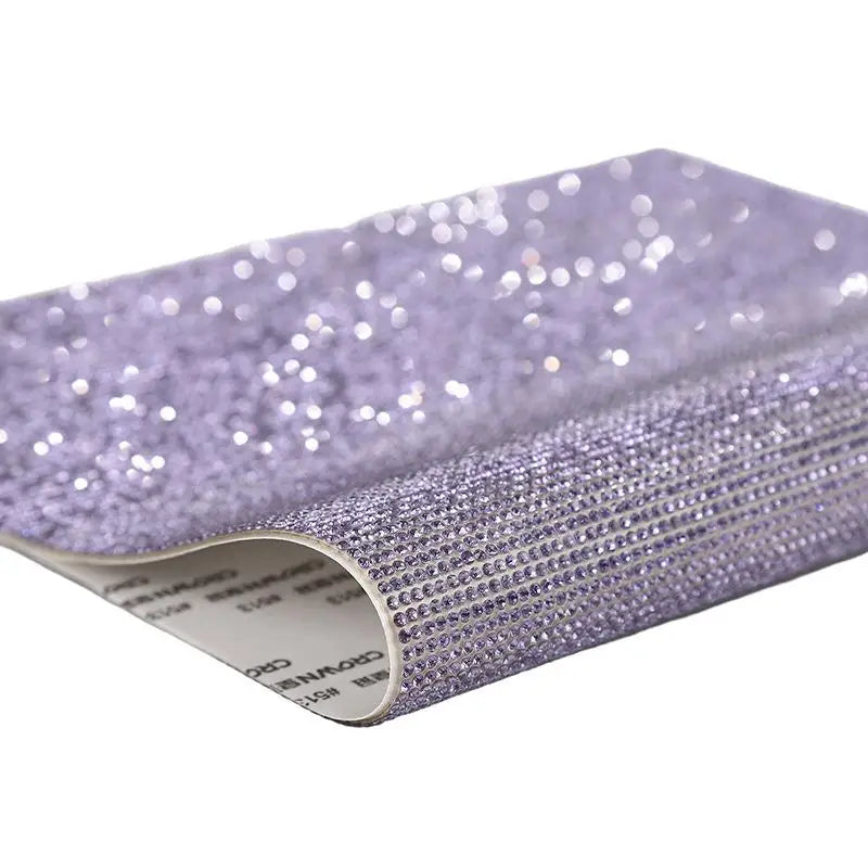 12x20cm Self Adhesive Rhinestone Sticker Tape DIY Decoration Diamond Sticker For Arts Crafts DIY Car Phone Clothes Decoration