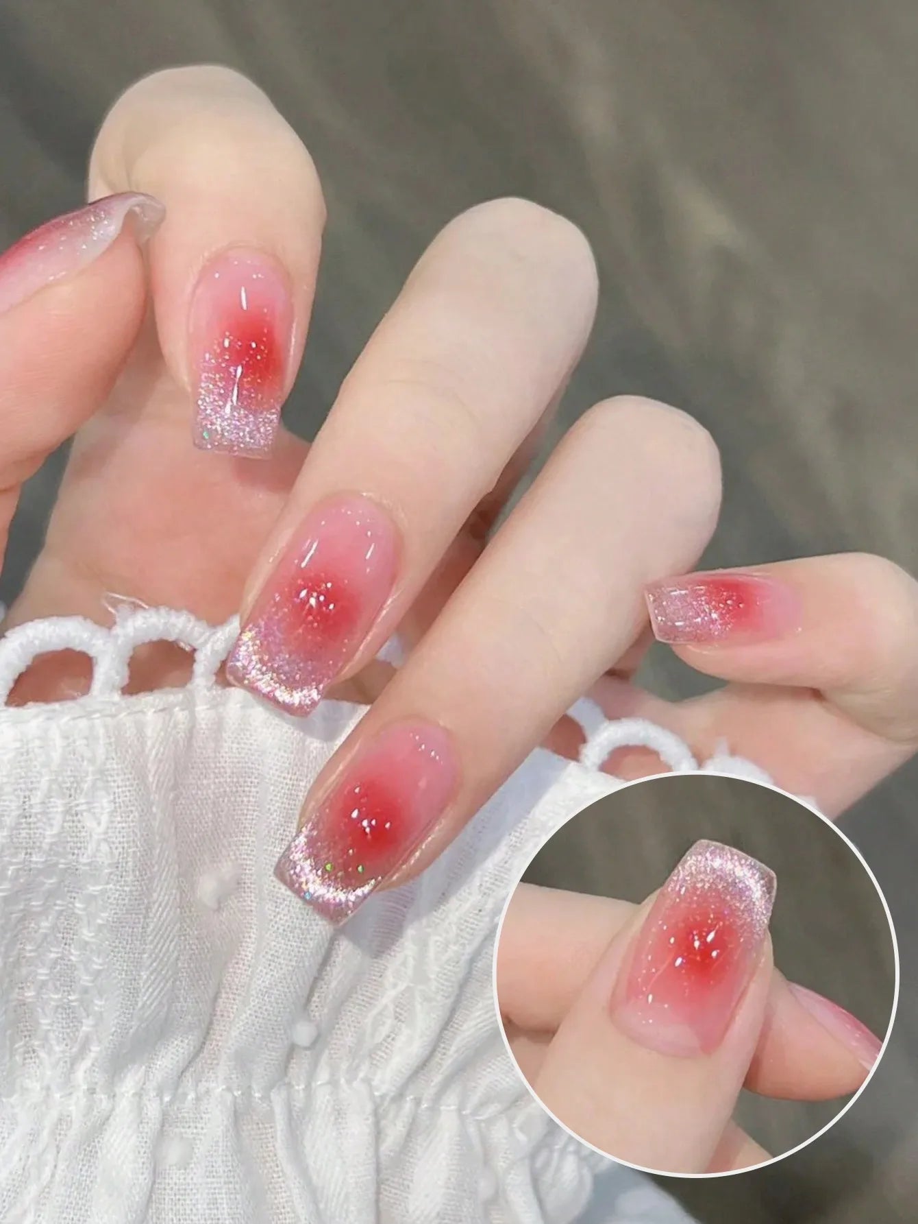 XEIJAYI1Pc 15ml Blooming Glue Gel Nail Polish UV LED Soak Off Top Gel Glossy Sealer Shiny Varnish