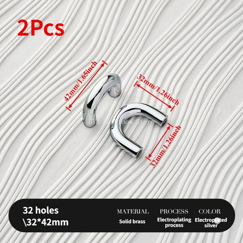 Minimalism Bronze Furniture Handles Wardrobe Pulls Kitchen Cupboard Cloakroom Bedside Small Cabinet Door Handle Decorative Knob