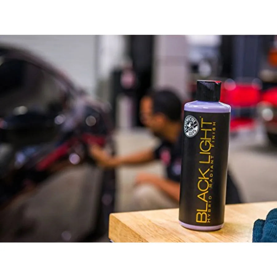 Black Light Hybrid Radiant Finish - Premium Glaze and Car Sealant for Black and Dark Colors - Enhances Depth Gloss Protection o