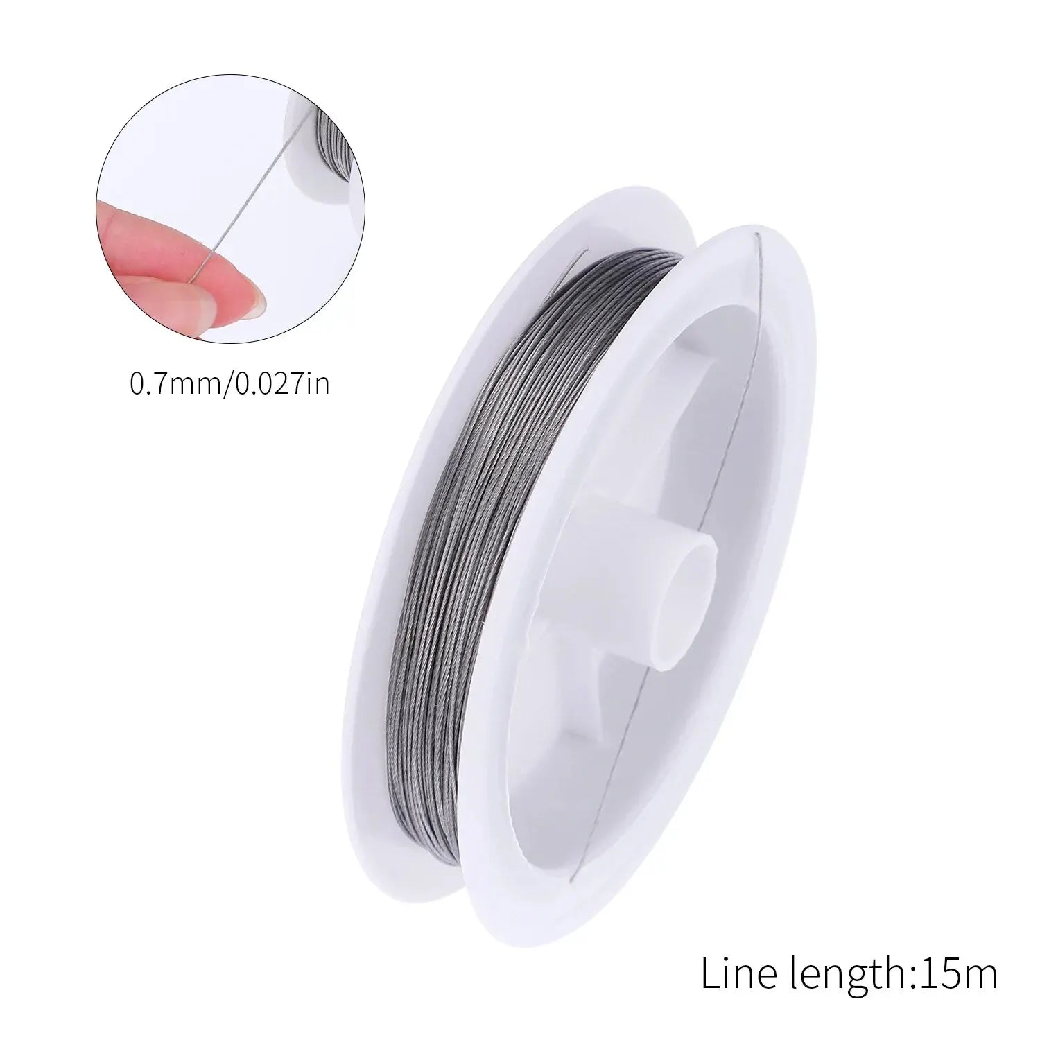 Stainless Steel Wire for Jewelry Making, Bailing Wire Snare Wire Trapping for Craft and Jewelry Making