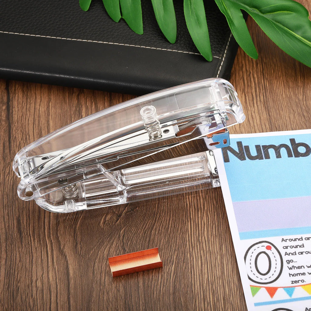 24/6 Staples 2000Pcs 50/Strip Rose Gold Standard Size Jam Free Sharp Chisel Point Stapler Refill for Desktop Stapler Accessories