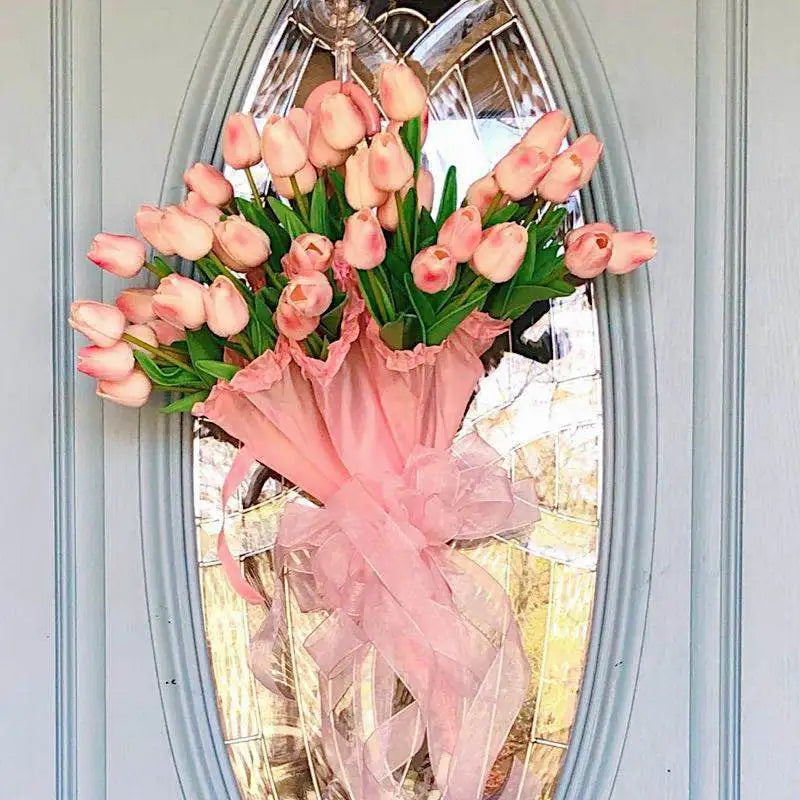 3/5/10/15/20pcs Tulips Artificial Flowers Real Touch Flower Bouquet Tulips Fake Flower for Wedding Home Decoration