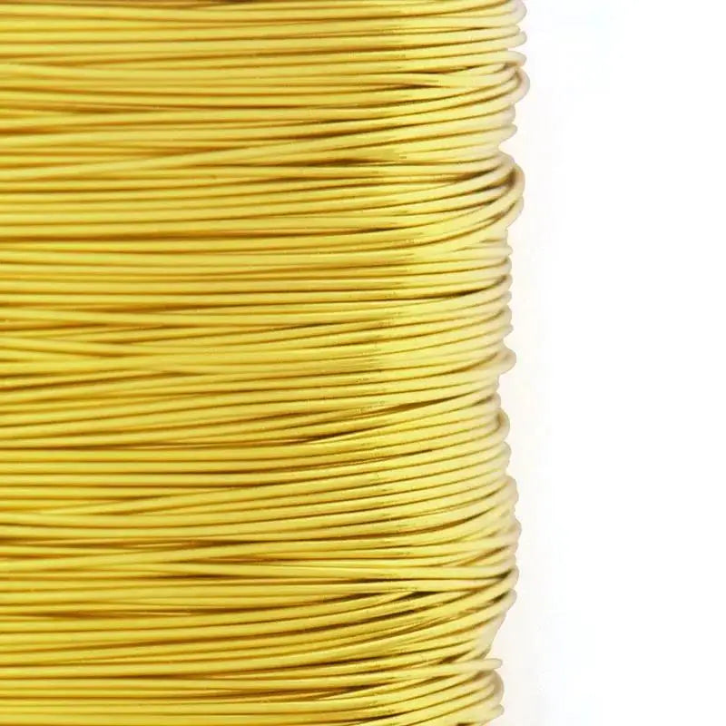 100m/328ft Fadeless Copper Clad Steel Wire Bendable Metal Sculpting Wire for Craft Floral Jewelry Making 0.3/0.4mm 2030