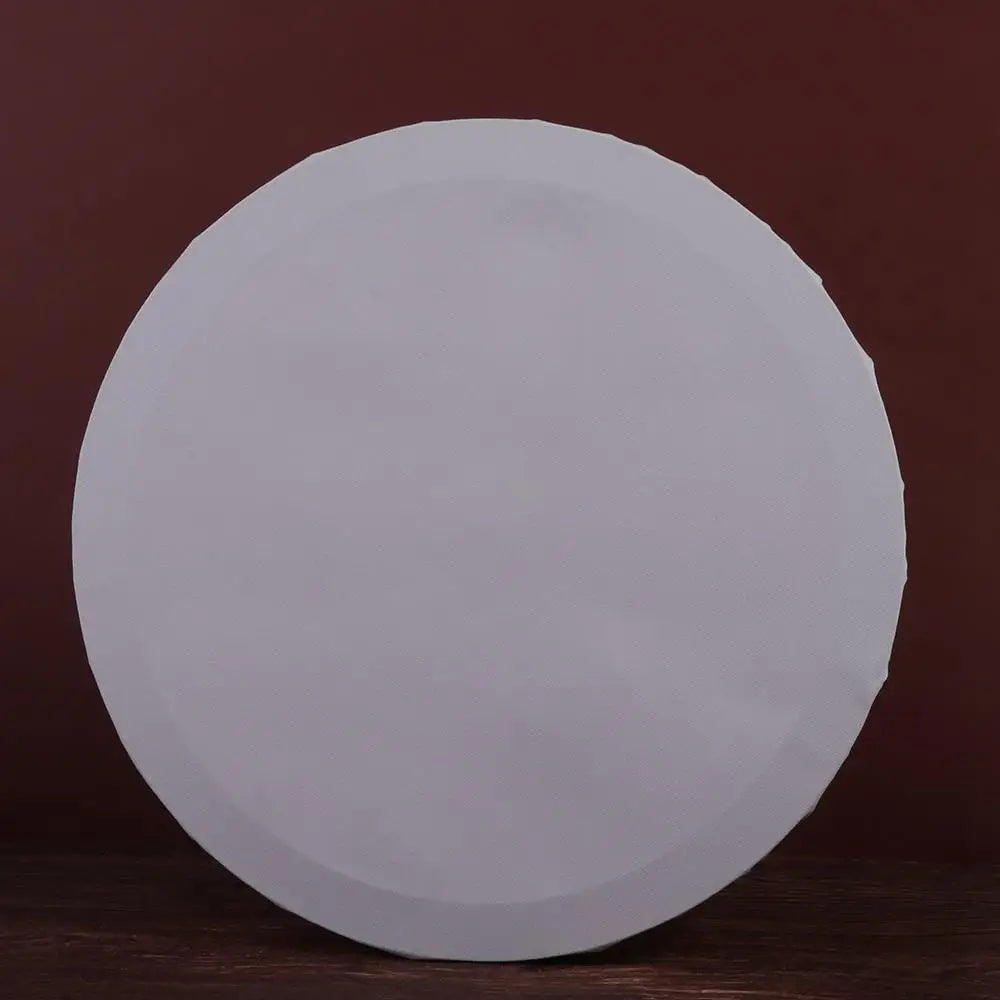 DIY Wooden Photo Frame Blank Round Canvas Board Oil Painting Panel Art Student Student Painter
