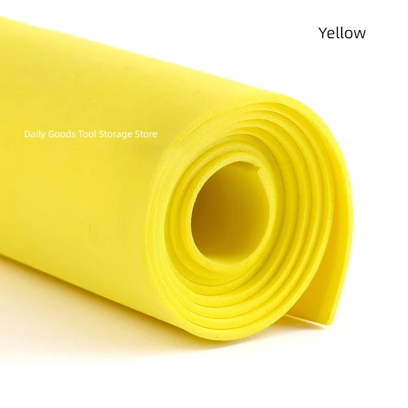 4pcs 100x50x0.3cm Colorful EVA Foam Board Shock Absorption Foam Sheet Handmade DIY Cosplay EVA Rubber Sound-absorbing Foam Paper
