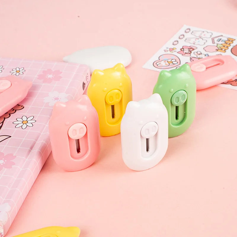 Cartoon Design Knife Candy Color Candy Color Knife Compact Office Knife Office For Unboxing Diy Projects Art Craft