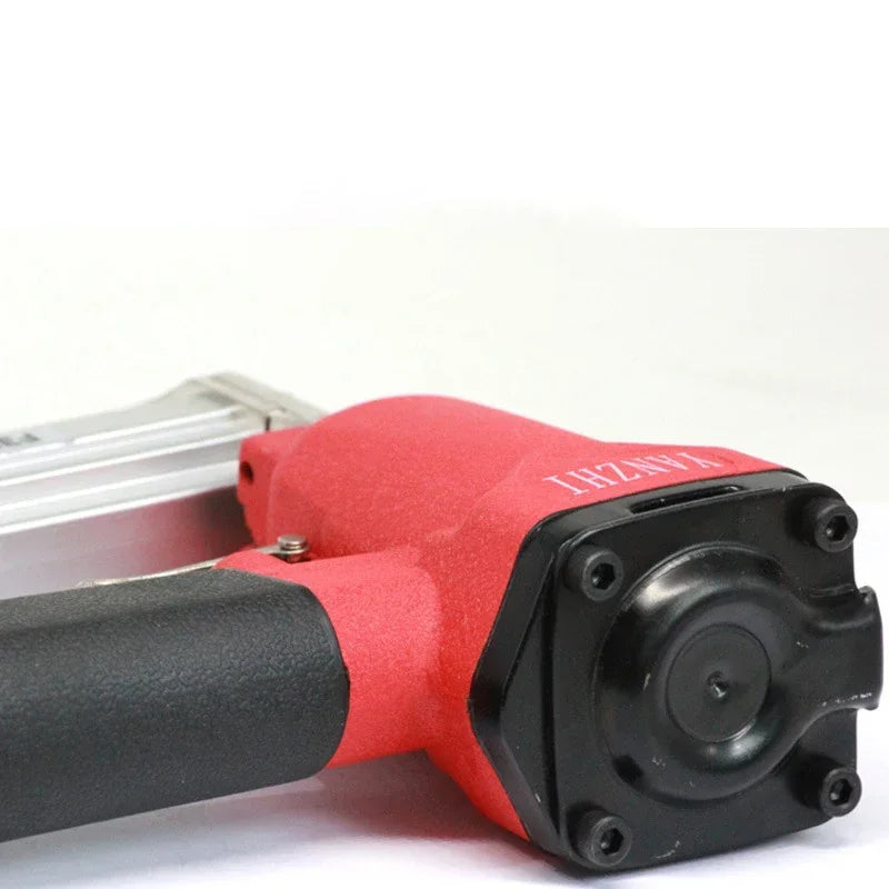 Pneumatic Finish Nailer and Stapler Ergonomic and Lightweight Staple Gun 1.05 x1.25mm for Wood, Upholstery