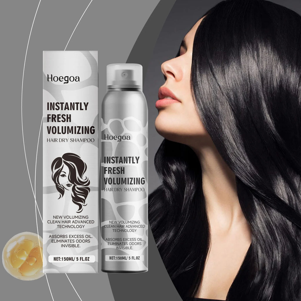 Hair Dry Shampoo Volumizing Refreshing Oil Control Non-irritating Scalp Smoothing Fresh Fragrance Long Lasting Shine Care Spray