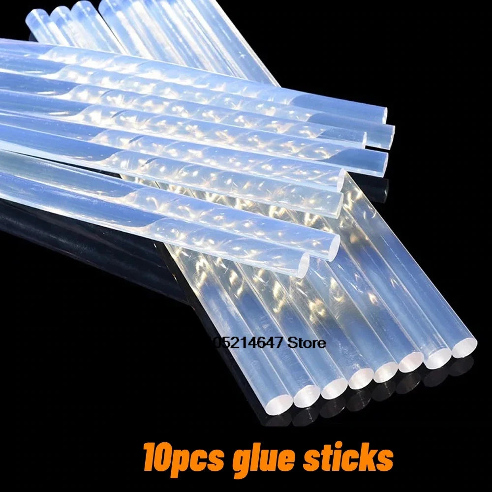 Hot Melt Glue Gun DIY Mini Household Industrial Guns Heat Temperature Thermo EU Electric Repair Tool Use 7mm Glue Sticks 20W