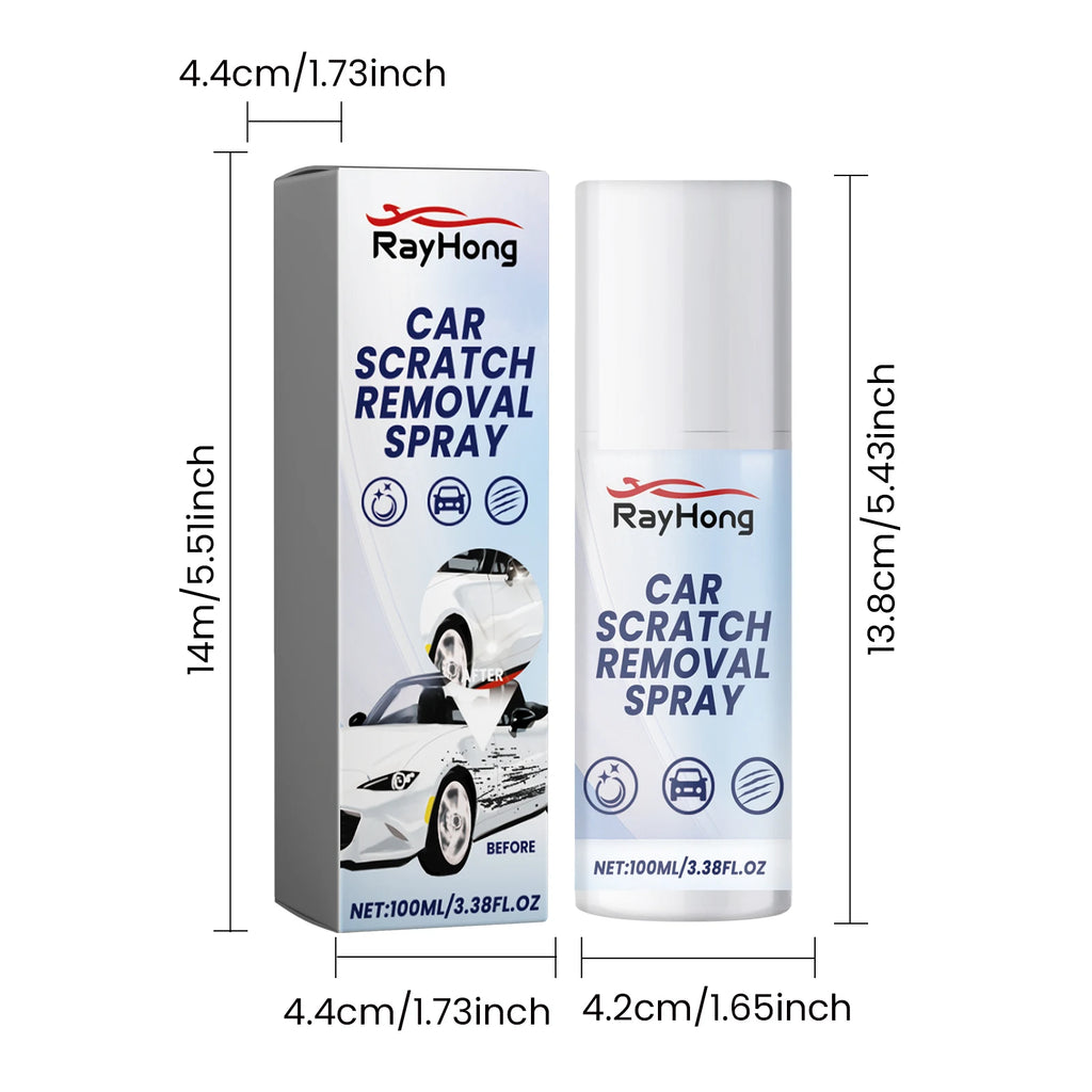Car Scratch Repair Spray 100ml Universal Scratch Repair Spray Automobile Body Paint Scratch Liquid Scratch Remover Car Care Spra