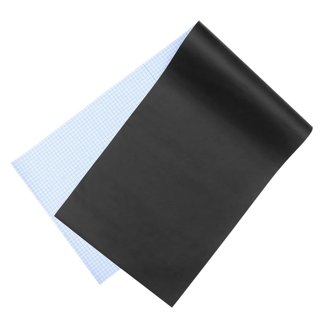 5pcs Chalkboard Wall Sticker Premium Pvc Reusable Blackboard Stickers For Diy Home Office Kitchen Adhesive Black Board Paper