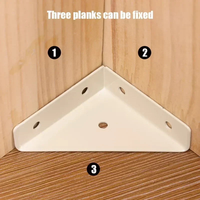 1/5Pcs Right Angle Bracket Stainless Steel Supporting L Shaped Support Holder for Furniture Joint Shelves Furniture Hardware