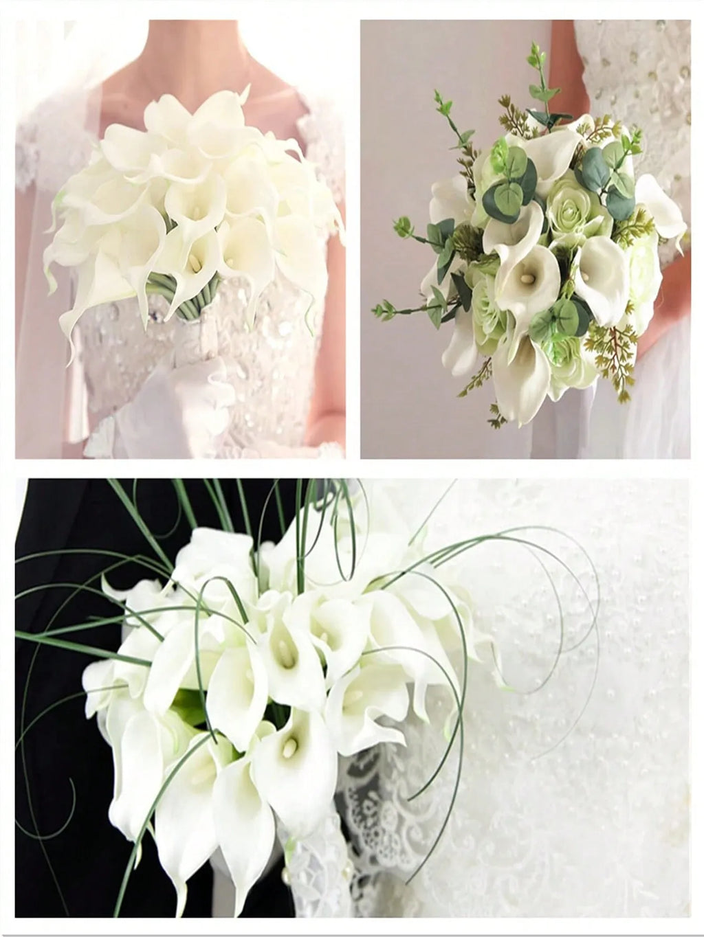 Real-Touch Calla Lily Faux Flowers: DIY Wedding Bouquet & Home Decor Arrangements