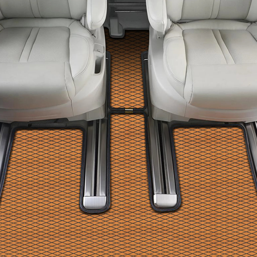 94"x35" Boat Non-Slip EVA Foam Decking Faux Teak Marine Self-Adhesive Mat for Motorboat RV Yacht Swimming Pool